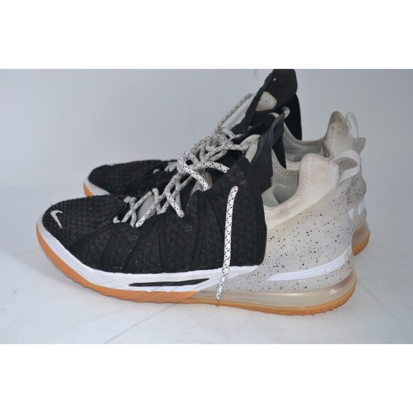 Nike LeBron 18 CQ9283-007 Men\'s US 12 Basketball Shoes Black Gum Fashion Sneaker main image 10